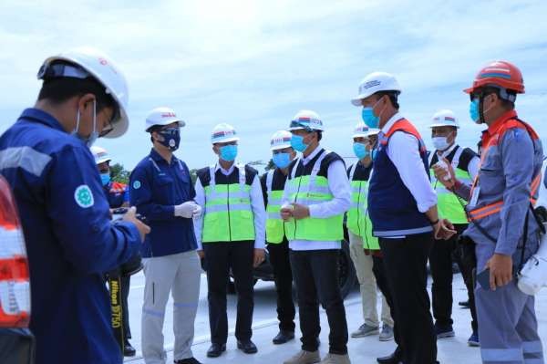 Walikota Firdaus Tinjau Progres Pelaksanaan Pembangunan Jalan Tol Pekanbaru - Padang