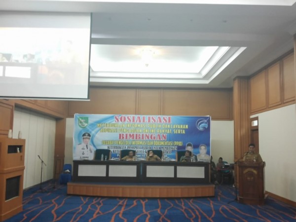Wujudkan Transparansi Informasi Publik, Diskominfo Rohul Gelar Sosialisasi KIP dan Bimbingan PPID