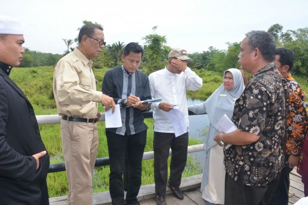 Bupati Kampar Tinjau Lokasi Proyek