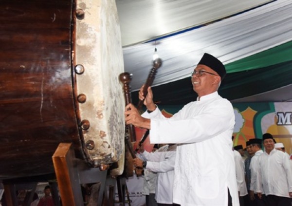 Pjs Bupati Rudyanto: Antusiasme Masyarakat Inhil Tinggi Ikuti Pawai Takbir 1439H