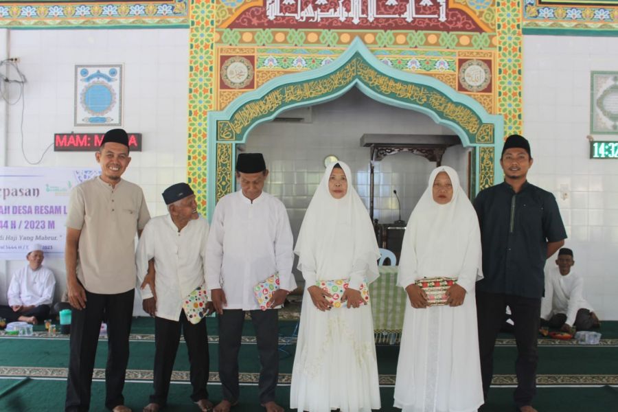 4 Calon Jemaah Haji Resam Lapis Akan diberangakatkan