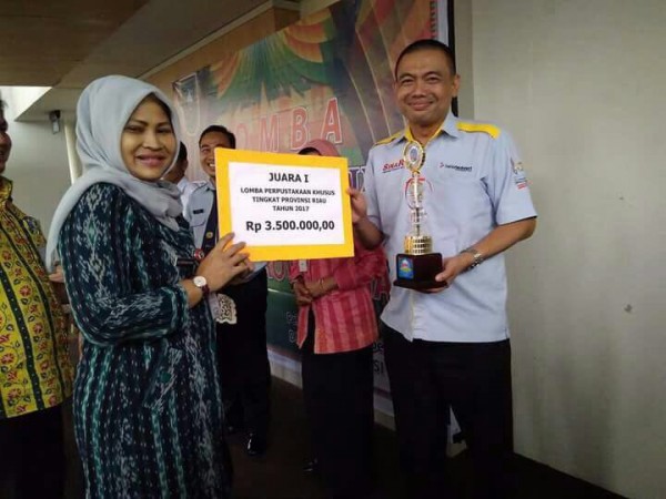 Bank Riau Kepri Raih Juara I Lomba Perpustakaan Khusus Tingkat Provinsi Riau