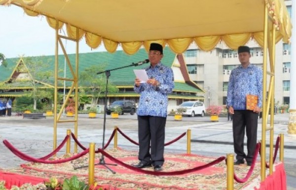Bupati Inhil Ingatkan ASN Tingkatkan Kemampuan Pahami dan Taati Aturan