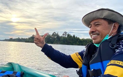 Alfedri Komit Wujudkan Kabupaten Siak Hijau