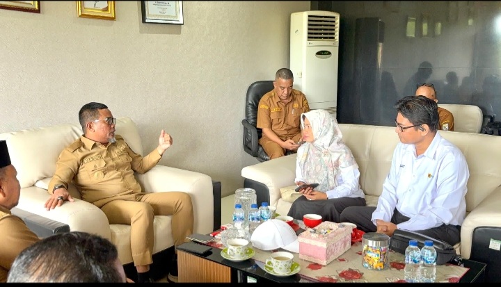 Audiensi Bersama PLN, Bupati Zukri Apresiasi Pembangunan Kabel Bawah Laut ke Pulau Mendol 