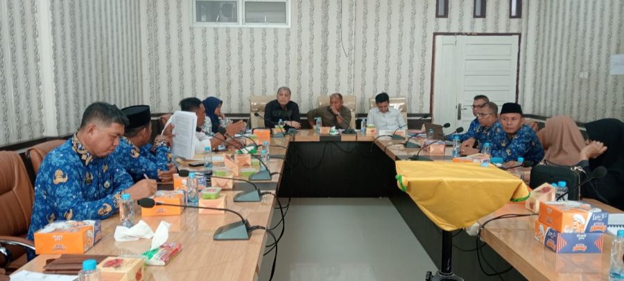 Bapemperda DPRD Rohil Bahas 19 Ranperda Bersama OPD, Sepakati 5 Ranperda Prioritas