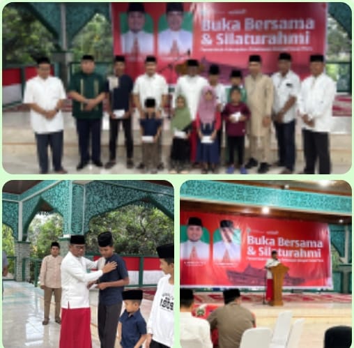 Bukber Bersama Wartawan, Bupati Zukri Ajak Pers Jadi Mitra Strategis di Tengah Tantangan Anggaran