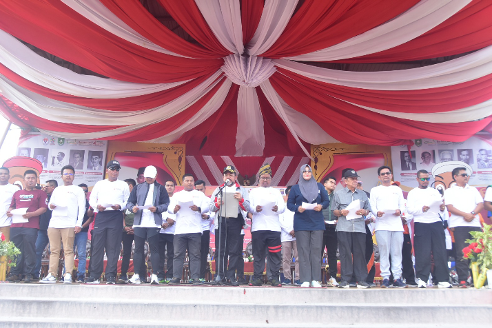 Bupati Bengkalis Ajak Masyarakat Ikut Terlibat Dalam Pengawasan Pemilu