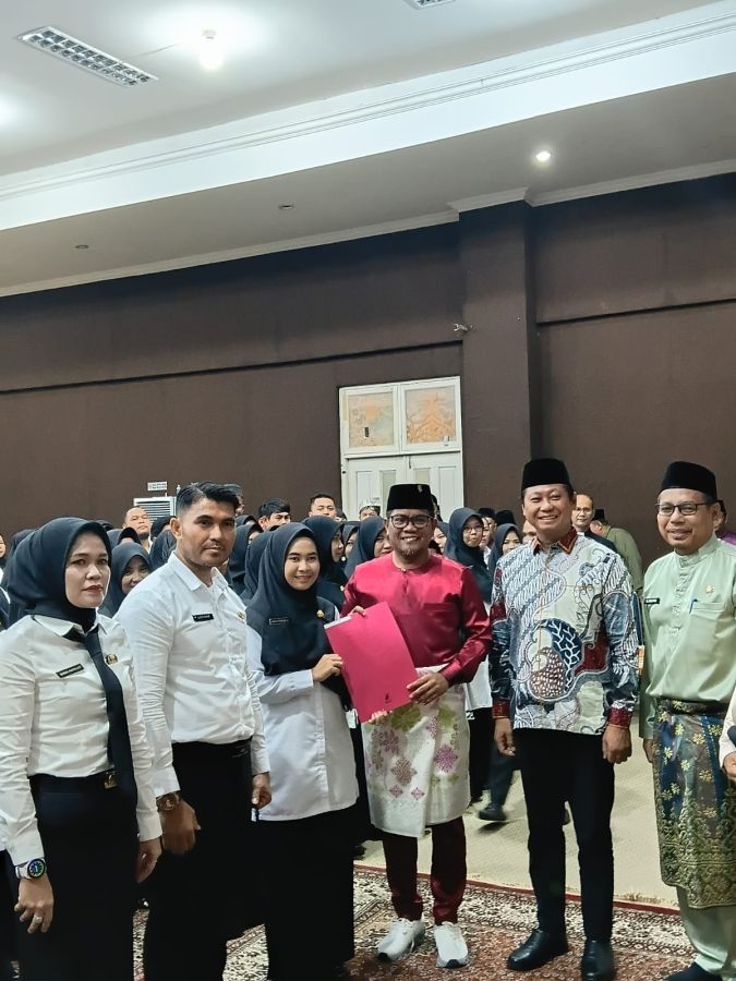 Bupati Pelalawan Lantik 260 Pegawai PPPK Tahap I Dan II
