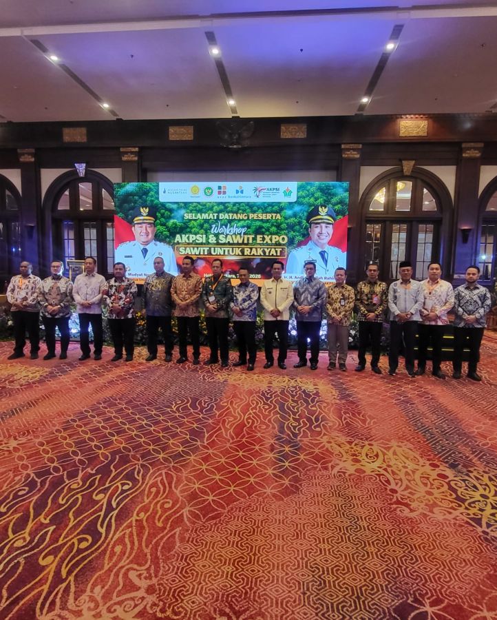 Bupati Rohil H. Bistamam Hadiri Workshop APKASI & Sawit Expo 2026 di Jakarta