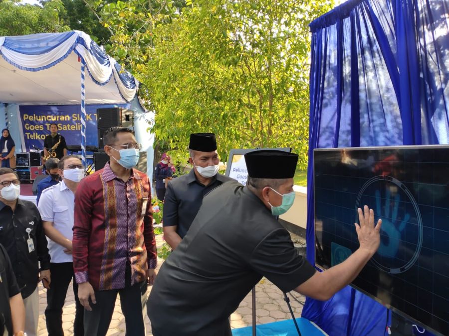 Bupati Siak Resmikan Siak TV Sebagai Agen Pembangunan Daerah