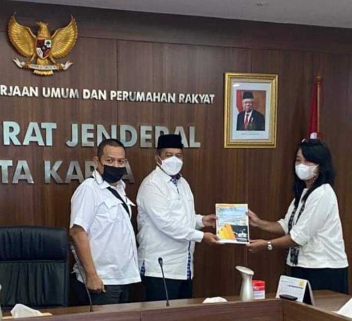 Bupati Siak Usulkan Proyek Air Bersih dan Penanganan Kawasan Kumuh Ke Dirjen Cipta Karya