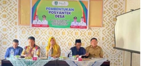 Desa Bantan Tua Resmi Bentuk Posyantek, Wujudkan Layanan Digital untuk Warga