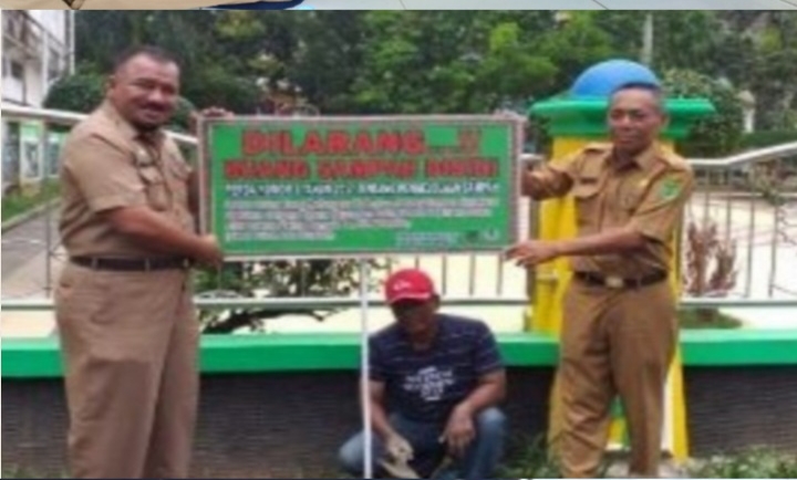 DLH Rohil Larang Masyarakat Membuang Sampah Sembarangan, Suwandi : Perda Dan Perbup Sudah Jelas