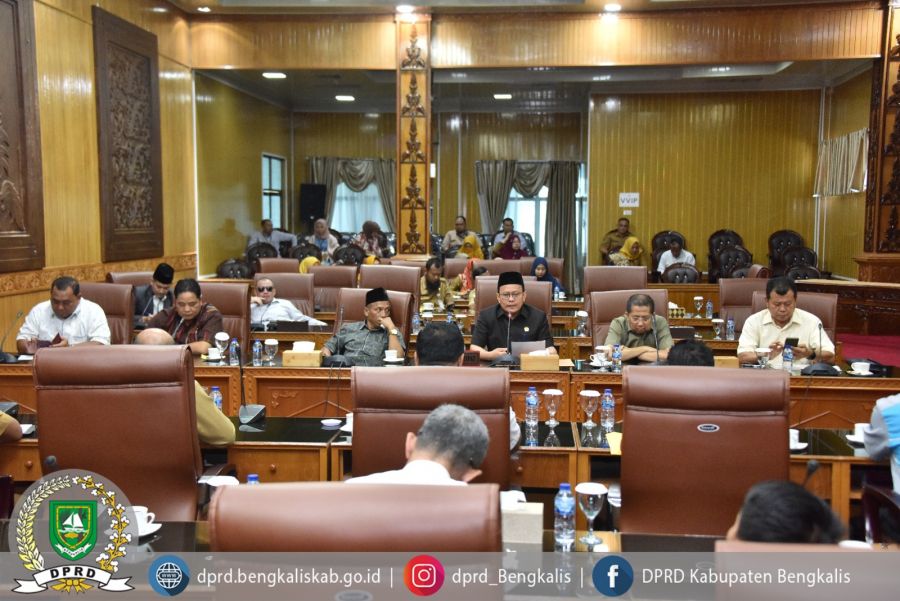 DPRD Gelar Rapat Lintas Komisi Bersama Dinas Perhubungan Kabupaten Bengkalis