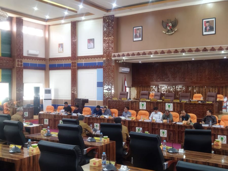 DPRD Rohil Gelar Rapat Kerja Bahas LKPJ Bupati 2023