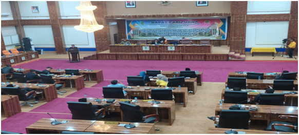 Fraksi DPRD Rohil Dengarkan Jawaban Bupati terkait Ranperda Perubahan APBD tahun 2024