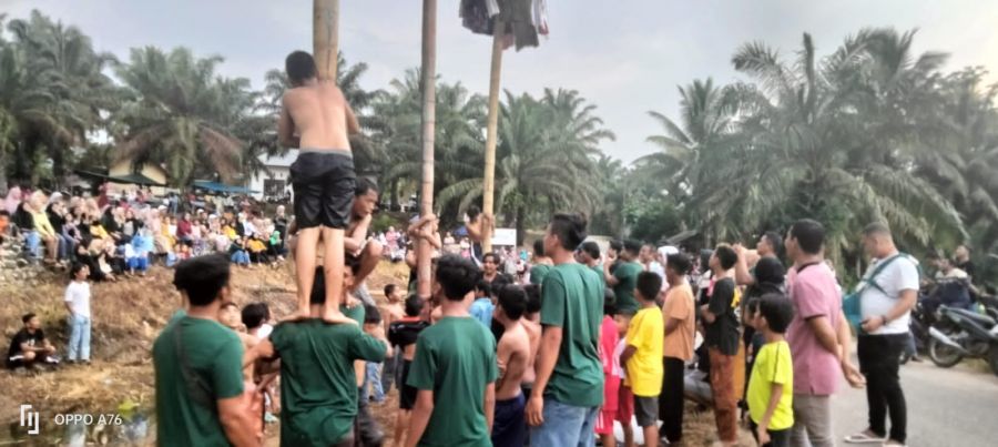 Hari Raya Puaso Onam Pemuda-Pemudi Dusun IV Kampung Pasar Puga, Laksanakan Berbagai Acara