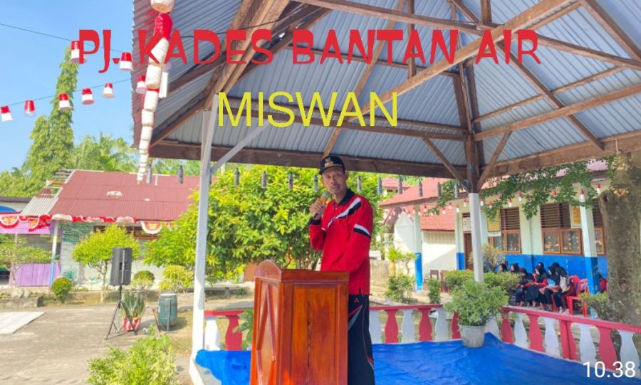 HUT Bengkalis ke 512 Satuan Pendidikan SD dan SMP Kecamatan Bantan Gelar Aksi Penanaman Pohon