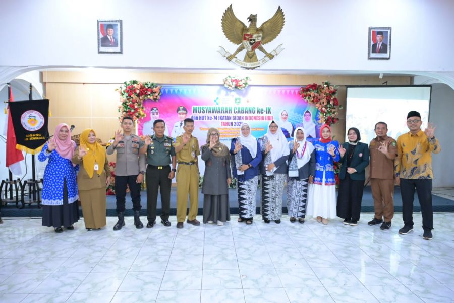 IBI Bengkalis Gelar Muscab ke-9 dan Peringati HUT ke-74, Ardiana Terpilih Sebagai Ketua Baru