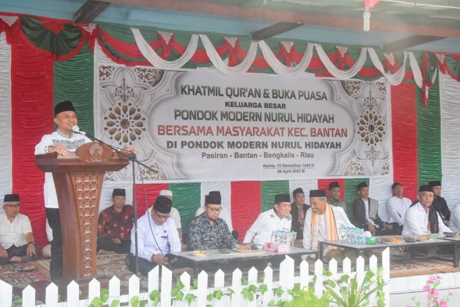 Jelang Masa Libur Santri, Khatmil Qur'an PMNH Dihadiri Bupati Bengkalis