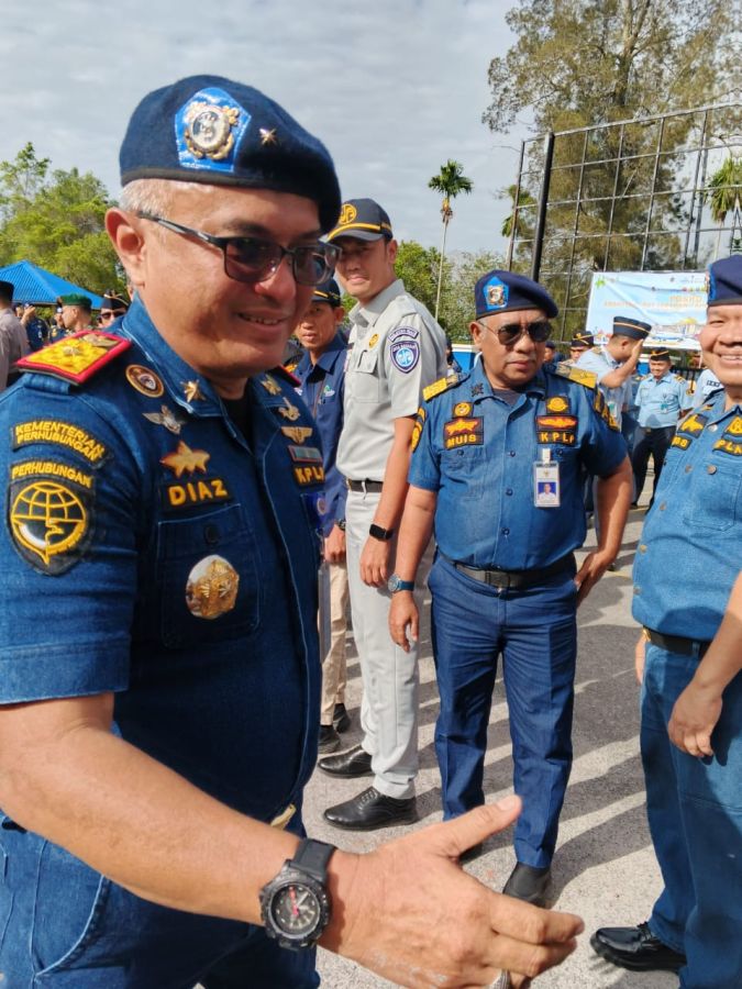 KSOP Dumai Gelar Apel Posko Angkutan Laut Lebaran 2026