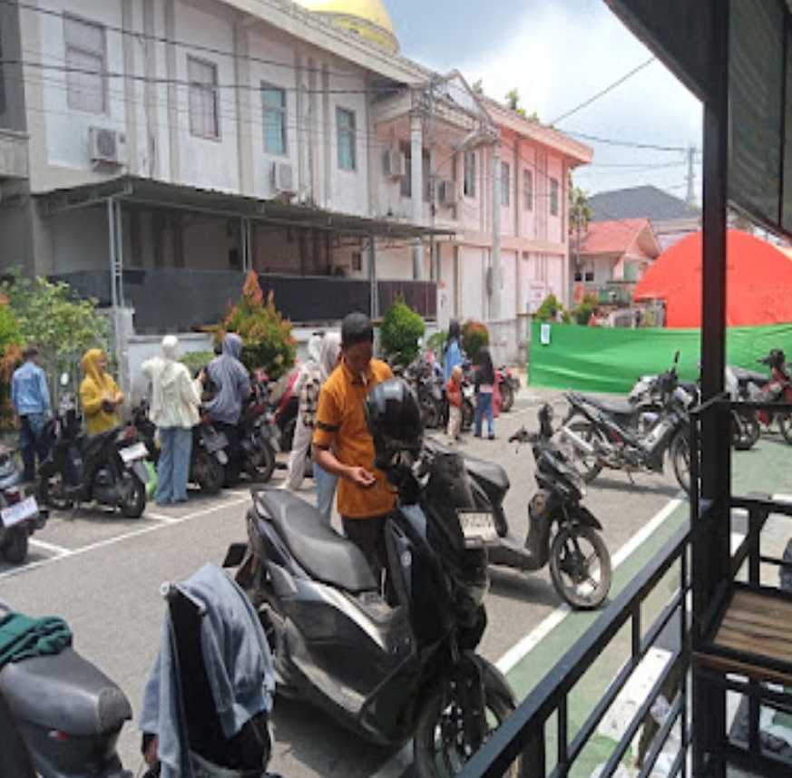 Kunjungan Lebaran Hari Ketiga Idul Fitri, Lapas Kelas IIA Bagansiapiapi Dipadati Keluarga WBP