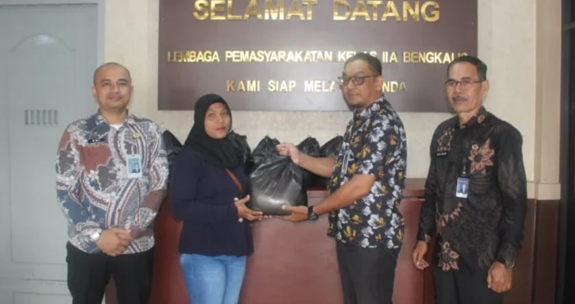 Lapas Bengkalis Salurkan Bansos Ramadan