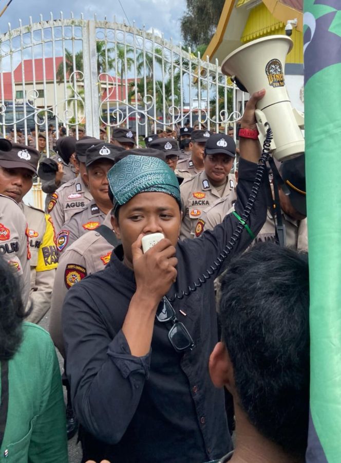Mahasiwa  Desak Pemkab Tegas, Soroti PT Agrinas BUMN Garap Lahan Tanpa Izin