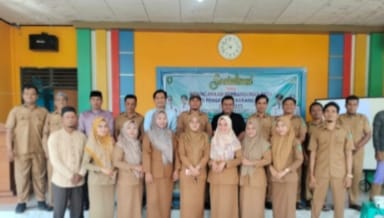 Pemdes Penebal Gelar Sosialisasi Perencanaan Pembangunan Desa dan Pengadaan Barang Desa