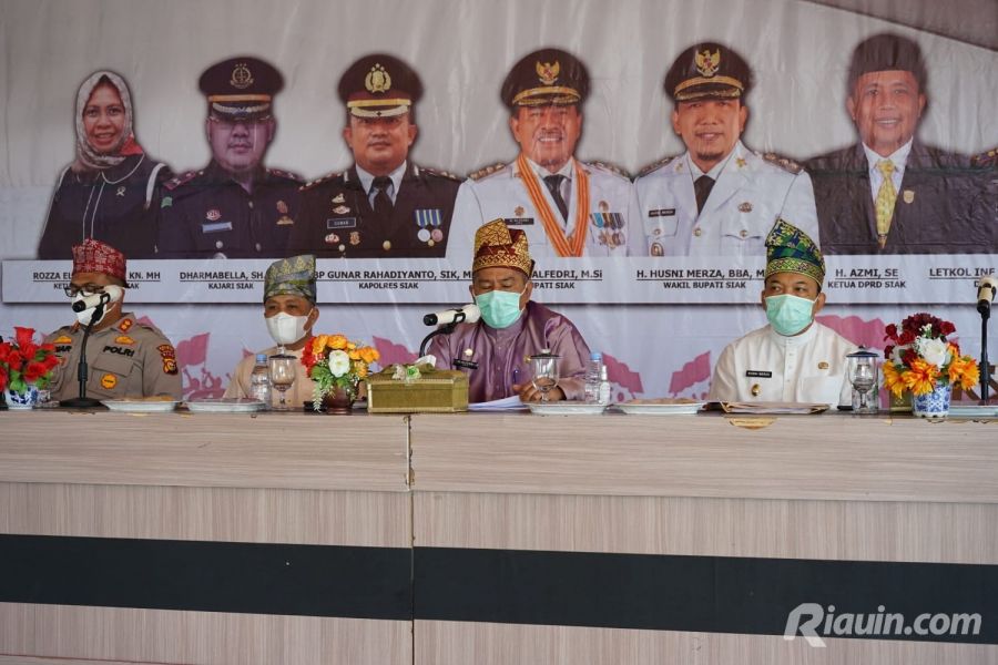 Pimpin Rakor Penyelenggaraan Pemerintah Daerah Tahun 2021, Ini Pesan Bupati Alfedri