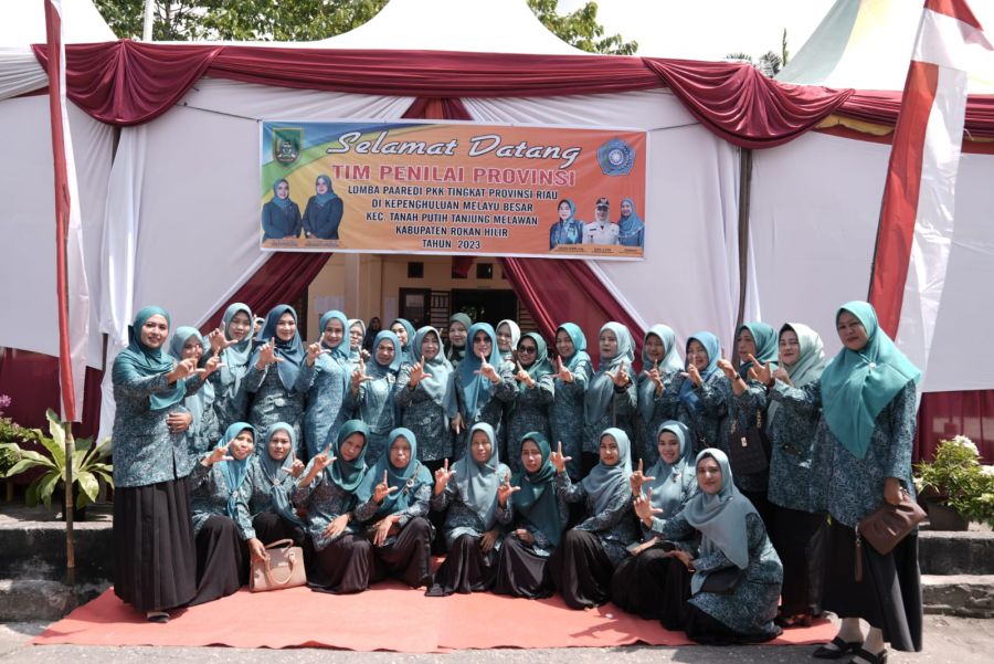 PKK Tanah Putih Tanjung Melawan Ikuti Lomba PAARADI Tingkat Provinsi Riau 