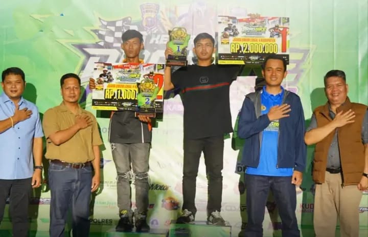 PLT Bupati Kuansing Apresiasi Suksesnya Drag Bike HUT Bhayangkara: Aman, Tertib, dan Meriah
