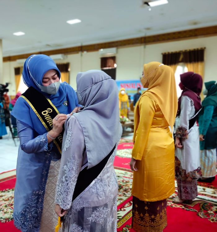 Rasidah Alfedri Lantik Pengurus Pokja Bunda Paud Kabupaten Siak