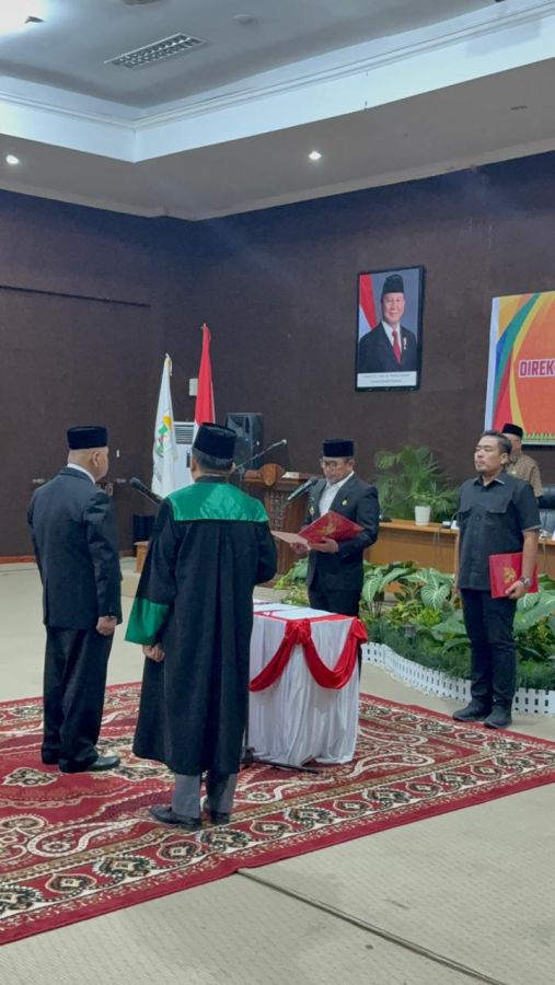 Resmi Dilantik, Denny Gunawan Pimpin Perumda Tuah Sekata Pelalawan 2026 - 2031