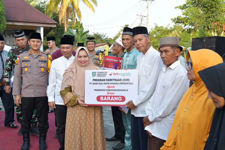 Safari Ramadhan di Sukarjo Mesim, Bupati Paparkan Program Prioritas Kecamatan Rupat