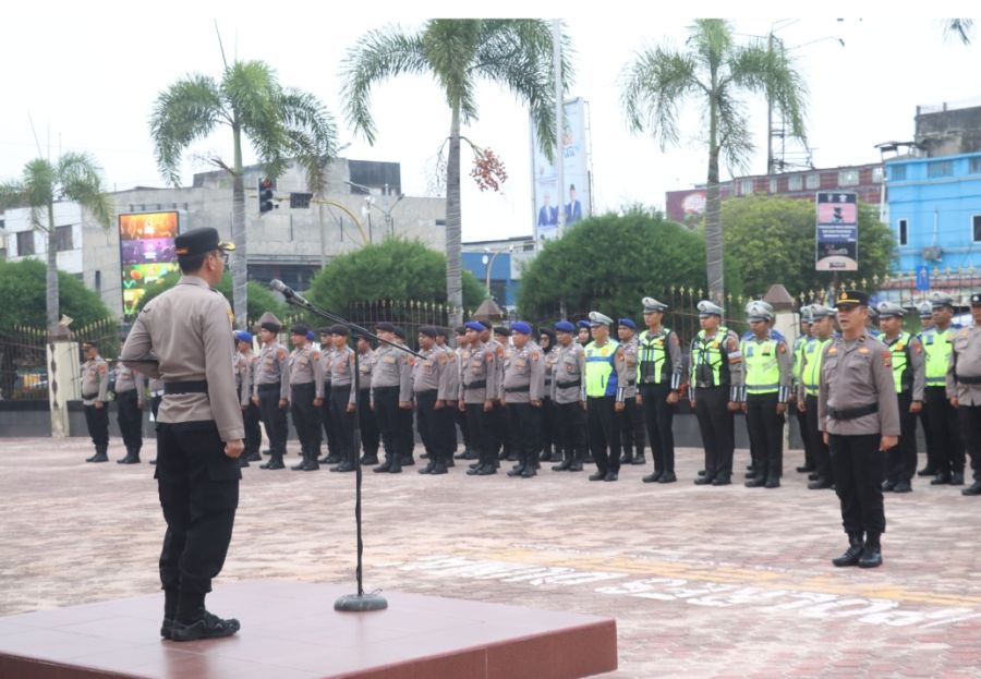 Satu Personel Polres Dumai Resmi Diberhentikan Secara Tidak Dengan Hormat, Ini Pesan Kapolres Kepada Yang Lain