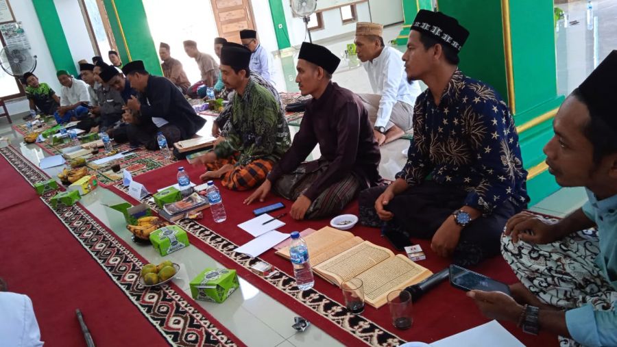 Solusi Atasi Konflik, LBM PCNU Pelalawan Gelar Sidang Bahtsul Masa'il di Desa Sialang Indah