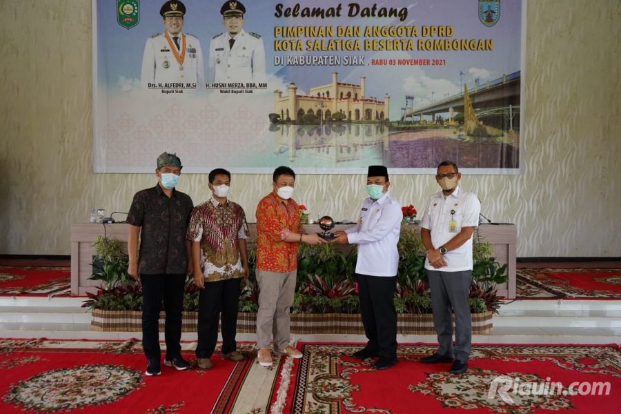 Wabup Siak Terima Kunker DPRD Kota Salatiga