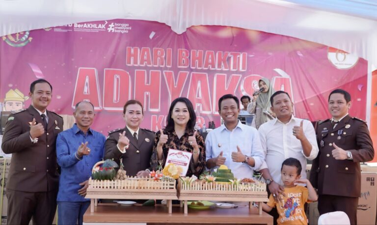 Wakil Bupati Rohil Sulaiman Hadiri Syukuran Peringati Hari Bhakti Adhyaksa Ke-63 di Kejari Rohil