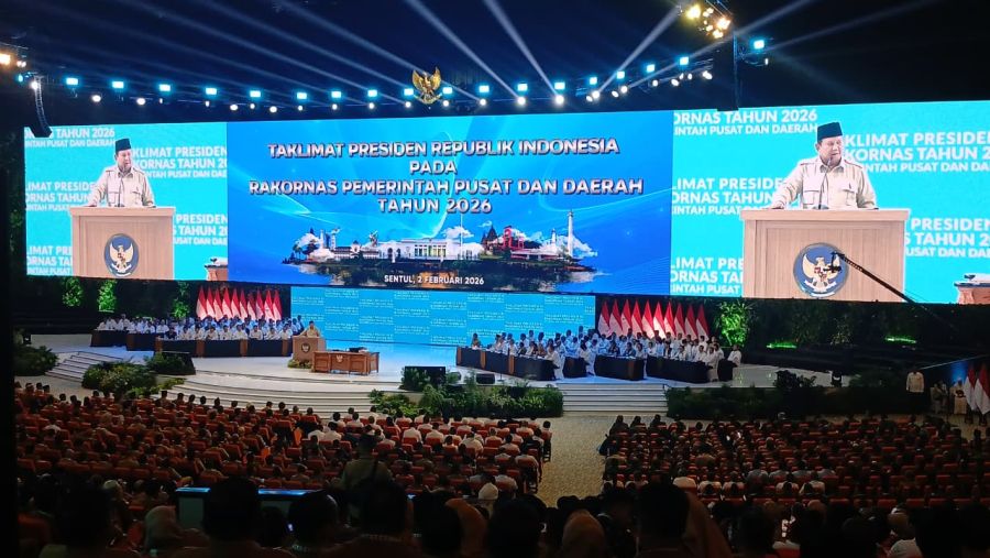 Wako H. Paisal dan Wawako Sugiyarto Hadiri Rakornas 2026 di Bogor, Siap Sinkronkan Program Dumai dengan Prioritas Nasional