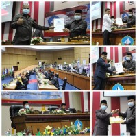 DPRD Bintan Gelar Rapat Paripurna Penyerahan Ranperda APBD 2021