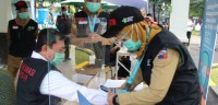 Presiden Tinjau Pelaksanaan Simulasi Vaksinasi COVID-19 di Bogor