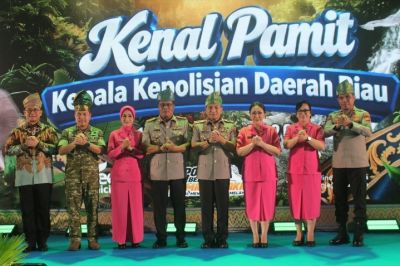 Kenal Pamit Kapolda Riau, Pangdam XIX/Tuanku Tambusai Dukung Keberlanjutan Sinergi Keamanan dan Lingkungan