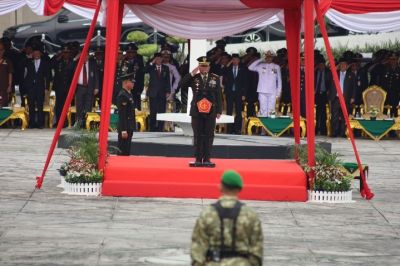 Kodam XIX/Tuanku Tambusai Peringati HUT ke-81 TNI, Tegaskan Komitmen TNI Kuat Bersama Rakyat