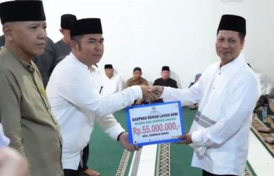 Safari Ramadhan di Sentajo Raya, Wabup Kuansing Janji Tindaklanjuti Aspirasi Jalan dan Jembatan Warga