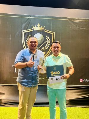 Wabup Husni Tamrin Juara Satu Dalam Ajang Tournament Golf Internasional “THE SAGA”